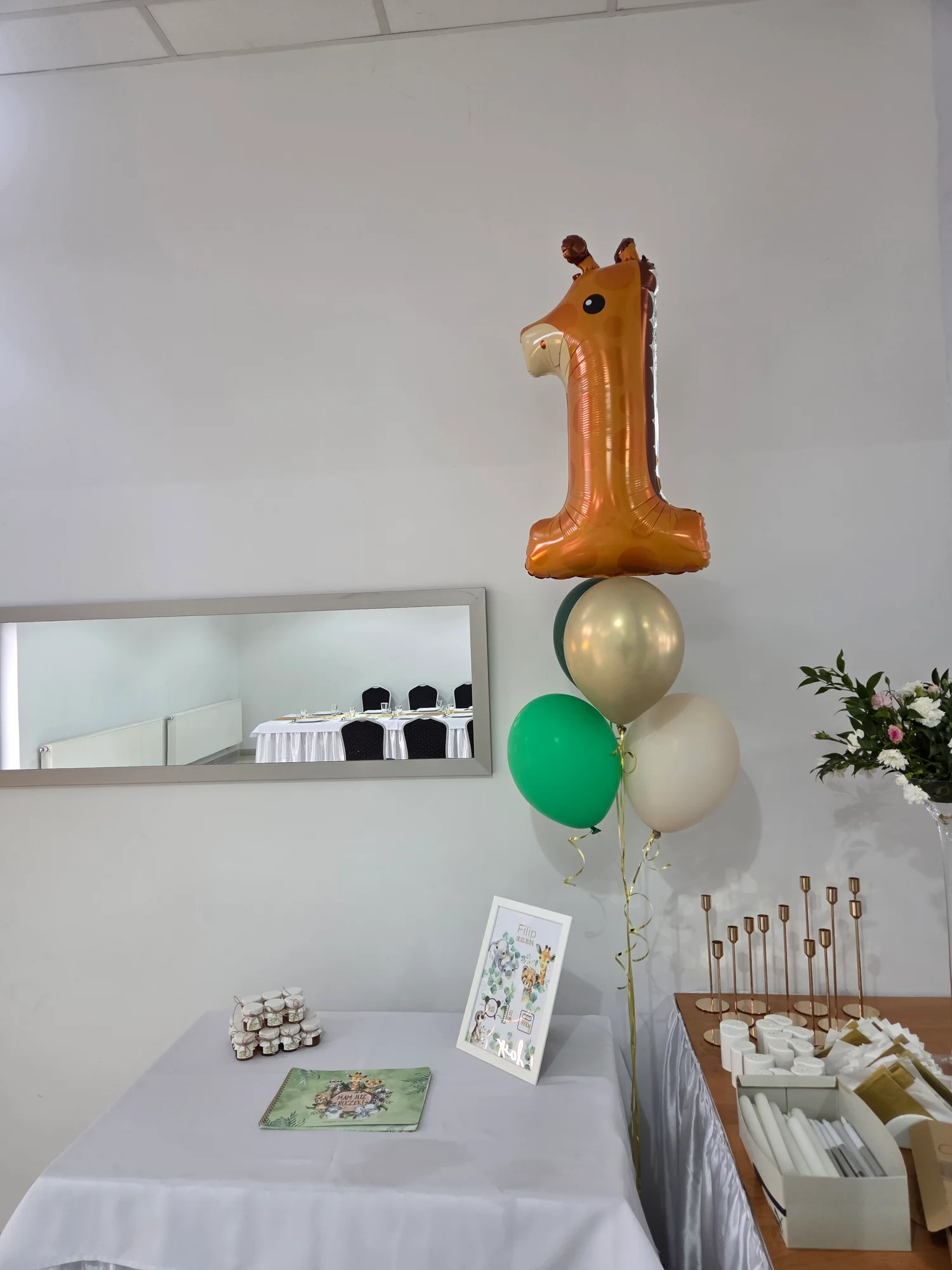 Dekoracje balonowe na Roczek